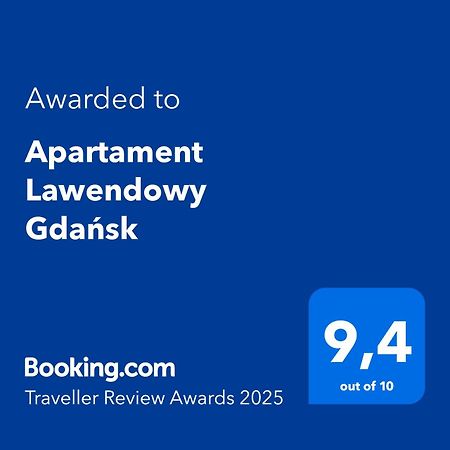 Apartament Lawendowy Гданськ Екстер'єр фото